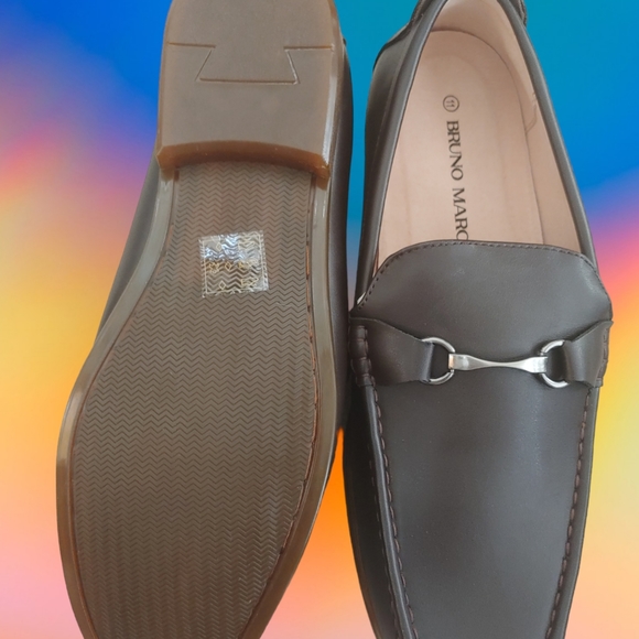 Bruno Marc loafers slip on shoes men 11 - Picture 3 of 6